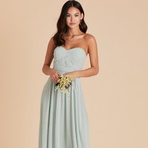 Birdy Grey Grace Small Sage Chiffon Dress BNWT